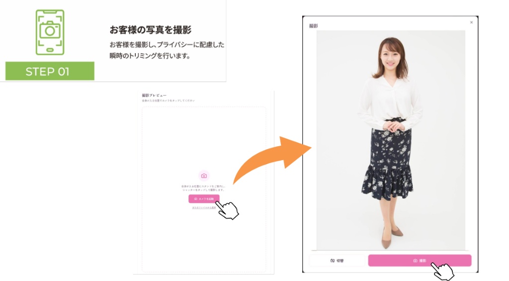 STEP 01. 写真を撮影